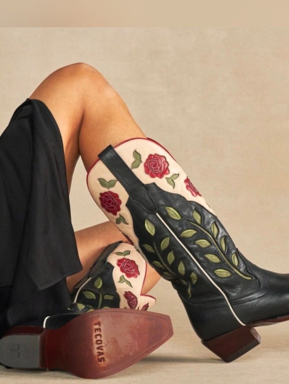 Tecovas The Annie In Midnight Rose Size 7